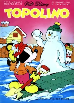 Copertina di TOPOLINO · 1208 — Topolino n. 1208