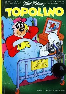 Copertina di TOPOLINO · 1209 — Topolino n. 1209