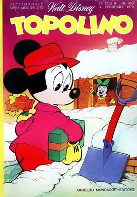 Copertina di TOPOLINO · 1210 — Topolino n. 1210