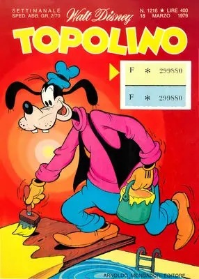 Copertina di TOPOLINO · 1216 — Topolino n. 1216
