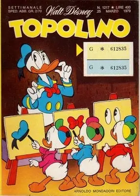 Copertina di TOPOLINO · 1217 — Topolino n. 1217