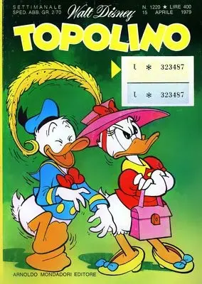 Copertina di TOPOLINO · 1220 — Topolino n. 1220