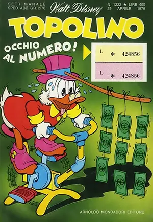 Copertina di TOPOLINO · 1222 — Topolino n. 1222