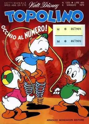Copertina di TOPOLINO · 1223 — Topolino n. 1223