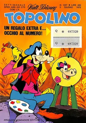 Copertina di TOPOLINO · 1227 — Topolino n. 1227