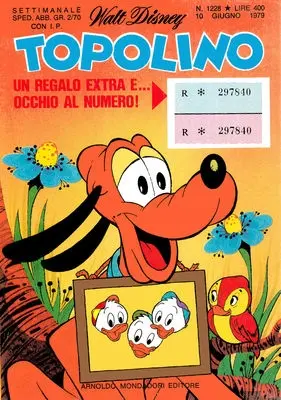 Copertina di TOPOLINO · 1228 — Topolino n. 1228