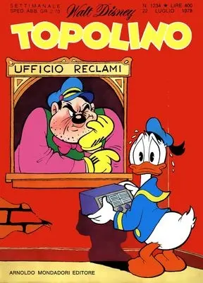 Copertina di TOPOLINO · 1234 — Topolino n. 1234