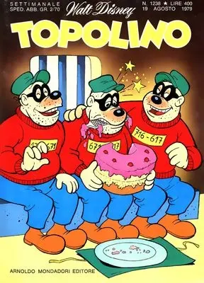 Copertina di TOPOLINO · 1238 — Topolino n. 1238