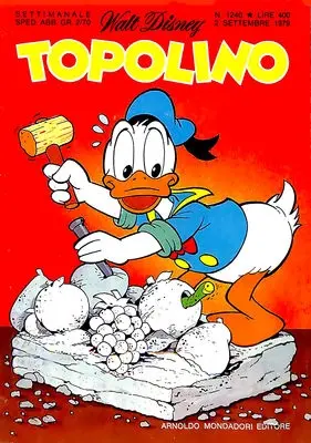 Copertina di TOPOLINO · 1240 — Topolino n. 1240