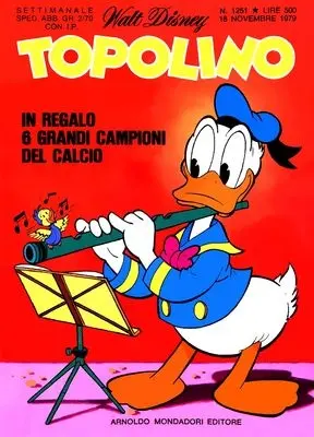 Copertina di TOPOLINO · 1251 — Topolino n. 1251