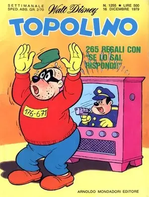 Copertina di TOPOLINO · 1255 — Topolino n. 1255