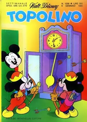Copertina di TOPOLINO · 1258 — Topolino n. 1258