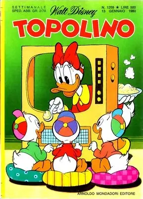 Copertina di TOPOLINO · 1259 — Topolino n. 1259