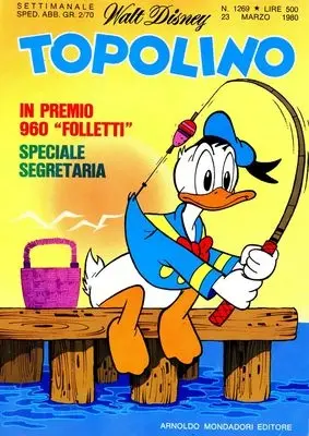 Copertina di TOPOLINO · 1269 — Topolino n. 1269