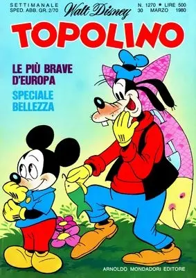 Copertina di TOPOLINO · 1270 — Topolino n. 1270