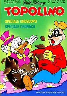 Copertina di TOPOLINO · 1271 — Topolino n. 1271