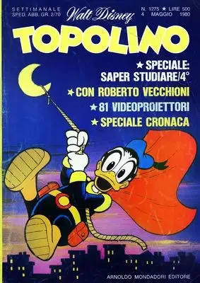 Copertina di TOPOLINO · 1275 — Topolino n. 1275