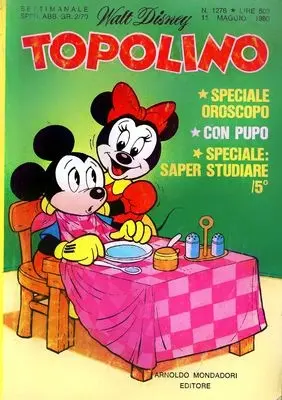 Copertina di TOPOLINO · 1276 — Topolino n. 1276