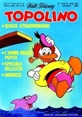 Copertina di TOPOLINO · 1279 — Topolino n. 1279