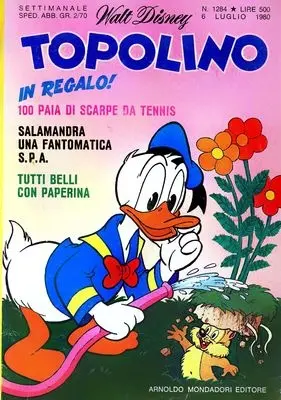Copertina di TOPOLINO · 1284 — Topolino n. 1284