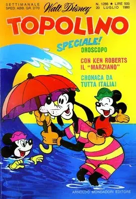 Copertina di TOPOLINO · 1286 — Topolino n. 1286