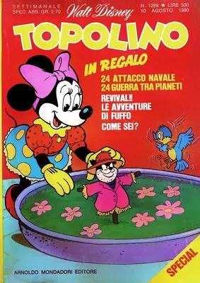 Copertina di TOPOLINO · 1289 — Topolino n. 1289