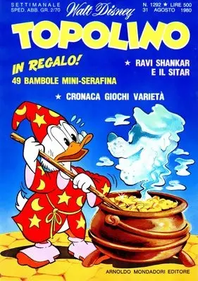 Copertina di TOPOLINO · 1292 — Topolino n. 1292