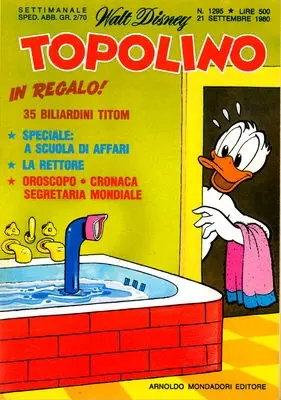 Copertina di TOPOLINO · 1295 — Topolino n. 1295