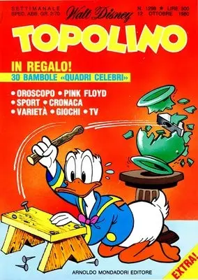 Copertina di TOPOLINO · 1298 — Topolino n. 1298