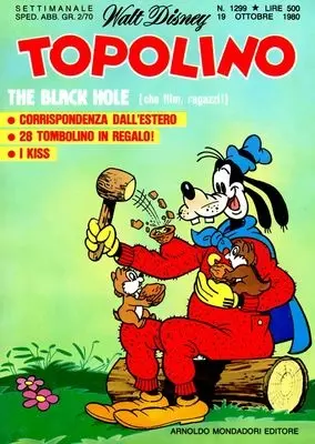 Copertina di TOPOLINO · 1299 — Topolino n. 1299