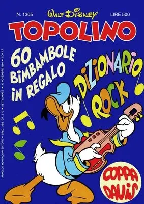 Copertina di TOPOLINO · 1305 — Topolino n. 1305