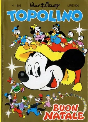 Copertina di TOPOLINO · 1308 — Topolino n. 1308