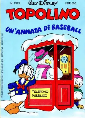 Copertina di TOPOLINO · 1313 — Topolino n. 1313