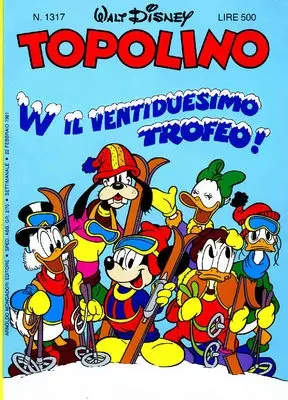 Copertina di TOPOLINO · 1317 — Topolino n. 1317