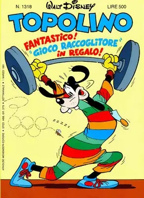 Copertina di TOPOLINO · 1318 — Topolino n. 1318