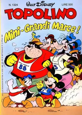 Copertina di TOPOLINO · 1324 — Topolino n. 1324