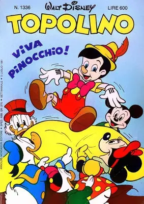 Copertina di TOPOLINO · 1336 — Topolino n. 1336