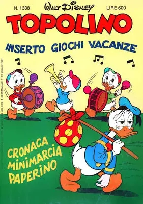 Copertina di TOPOLINO · 1338 — Topolino n. 1338