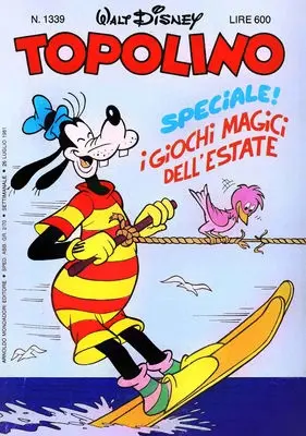 Copertina di TOPOLINO · 1339 — Topolino n. 1339