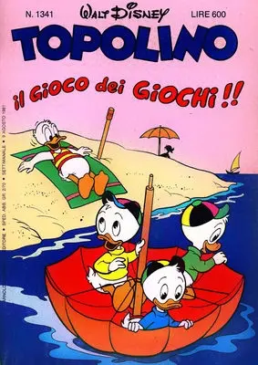 Copertina di TOPOLINO · 1341 — Topolino n. 1341