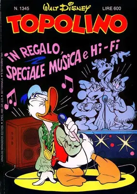 Copertina di TOPOLINO · 1345 — Topolino n. 1345