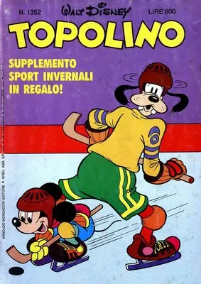 Copertina di TOPOLINO · 1352 — Topolino n. 1352