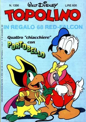 Copertina di TOPOLINO · 1356 — Topolino n. 1356
