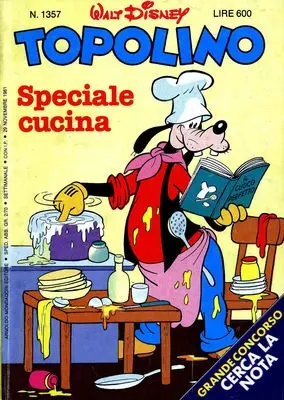 Copertina di TOPOLINO · 1357 — Topolino n. 1357