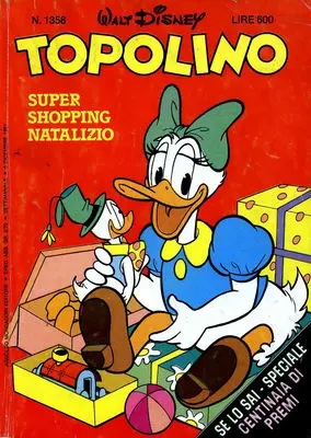 Copertina di TOPOLINO · 1358 — Topolino n. 1358
