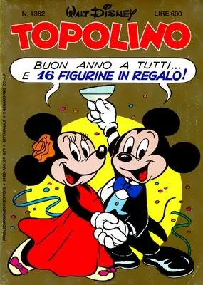 Copertina di TOPOLINO · 1362 — Topolino n. 1362