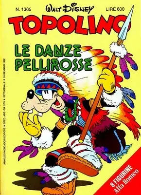 Copertina di TOPOLINO · 1365 — Topolino n. 1365