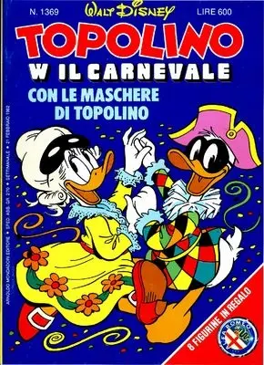 Copertina di TOPOLINO · 1369 — Topolino n. 1369