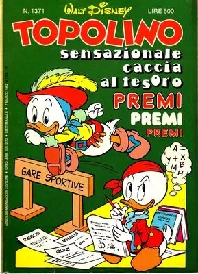 Copertina di TOPOLINO · 1371 — Topolino n. 1371