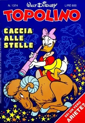 Copertina di TOPOLINO · 1374 — Topolino n. 1374